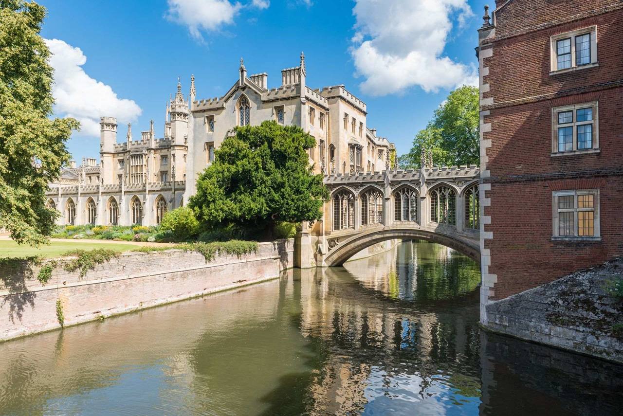 St John's College and the River Cam, Cambridge
