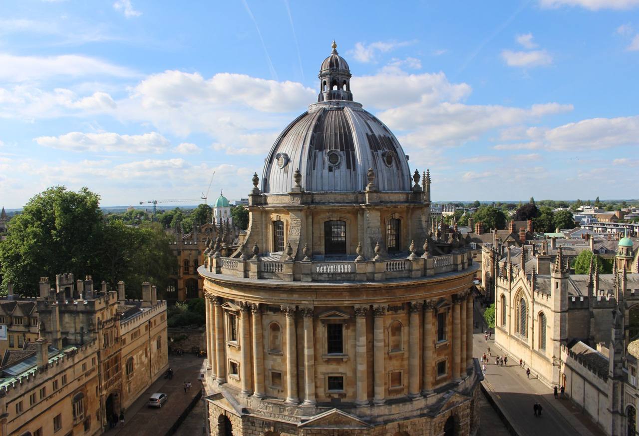 Radcliffe Camera, Oxford, from above
